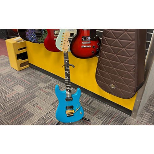 Charvel Used Charvel Pro Mod San Dimas Hh Fr Miami Blue Solid Body Electric Guitar miami blue