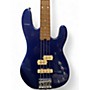 Used Charvel Pro-Mod San Dimas PJ IV Mystic Blue Electric Bass Guitar Mystic Blue