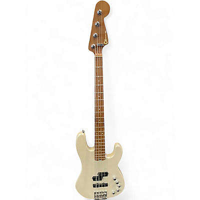 Used Charvel Pro Mod San Dimas PJ IV Pearl White Electric Bass Guitar