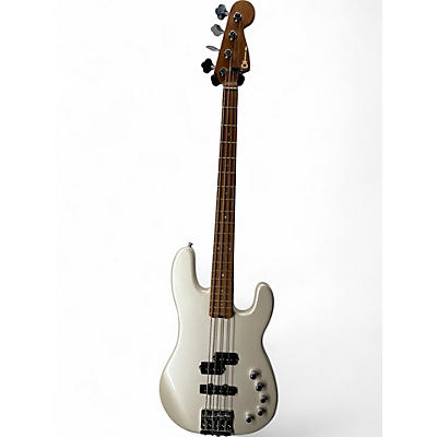 Used Charvel Pro Mod San Dimas PJ IV Platinum Pearl Electric Bass Guitar