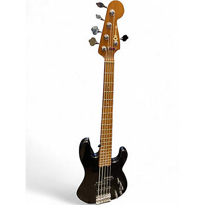 Used Charvel Pro Mod San Dimas PJ V Black Sparkle Electric Bass Guitar