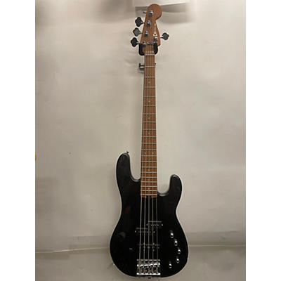 Charvel Used Charvel Pro-Mod San Dimas PJ V Metallic Black Electric Bass Guitar