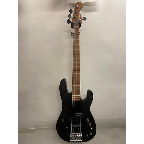 Charvel Used Charvel Pro-Mod San Dimas PJ V Metallic Black Electric Bass Guitar Metallic Black