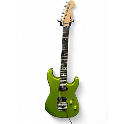 Used Charvel Pro Mod San Dimas Style 1 HH FR M Emerald Green Solid Body Electric Guitar