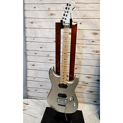 Charvel Used Charvel Pro-Mod San Dimas Style 1 HH FR M Silver Sparkle Solid Body Electric Guitar