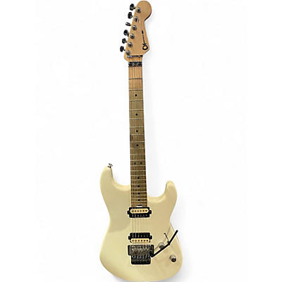 Used Charvel  Pro-Mod San Dimas® Style 1 HH FR M white Solid Body Electric Guitar