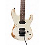 Used Charvel Pro Mod San Dimas Style 1 HH FR PF Weathered White Solid Body Electric Guitar Weathered White