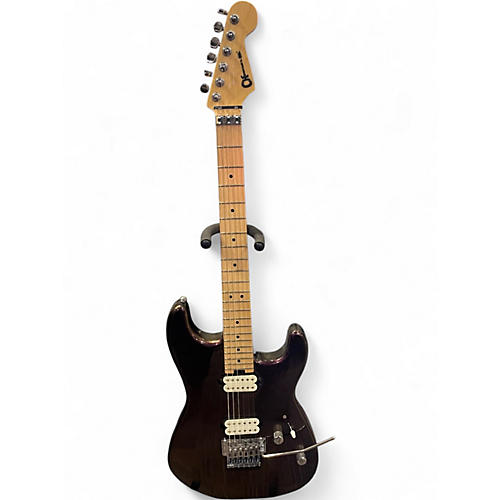 Used Charvel Pro-Mod San Dimas Style 1 HH Purple Sparkle Solid Body Electric Guitar Purple Sparkle