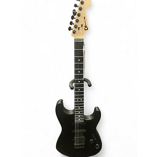 Charvel Used Charvel Pro Mod San Dimas Style 1 Hss Ht Black Satin Sassafras Solid Body Electric Guitar Black Satin Sassafras