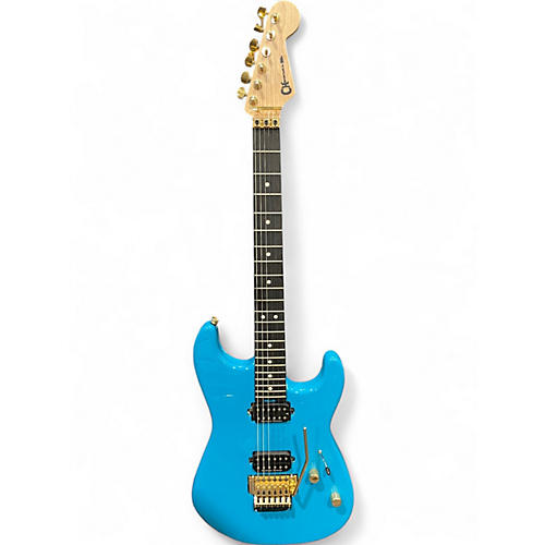 Used Charvel Pro Mod San Dimas Style 1 Miami Blue Solid Body Electric Guitar Miami Blue