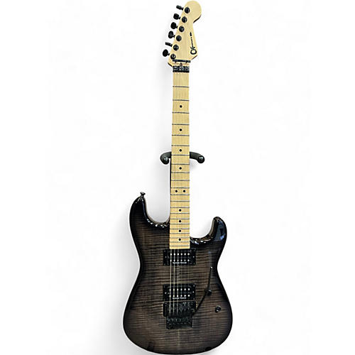 Charvel Used Charvel Pro Mod San Dimas  Trans Black Solid Body Electric Guitar Trans Black