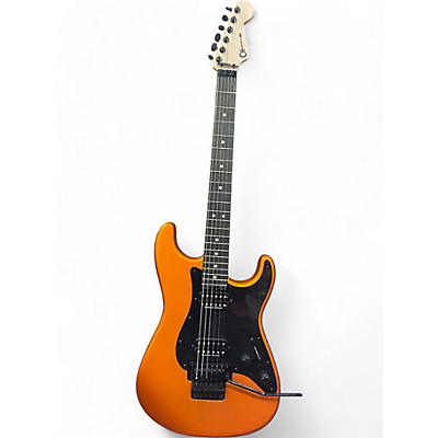 Used Charvel Pro Mod So Cal HH FR Metallic Orange Solid Body Electric Guitar