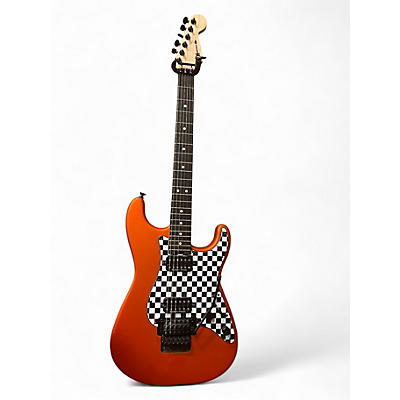 Used Charvel Pro Mod So Cal HH FR SATIN ORANGE Solid Body Electric Guitar