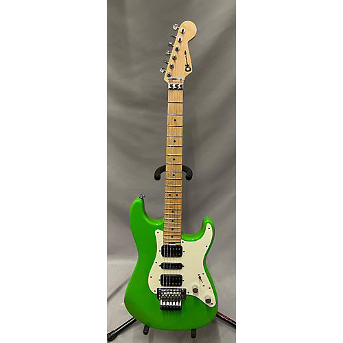 Charvel Used Charvel Pro Mod So Cal Slime Green Solid Body Electric Guitar Slime Green