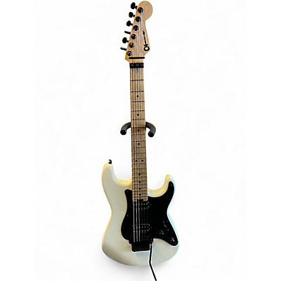 Used Charvel Pro-Mod So-Cal Snow White Solid Body Electric Guitar