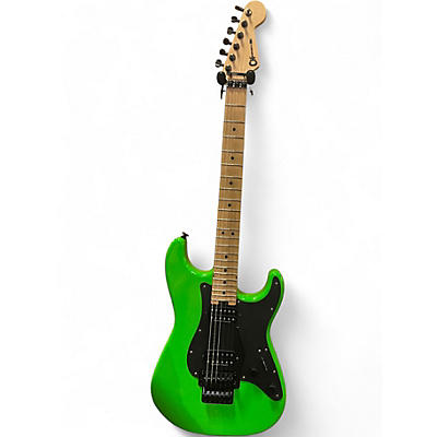Used Charvel  Pro-Mod So-Cal Style 1 HH FR M Green Solid Body Electric Guitar