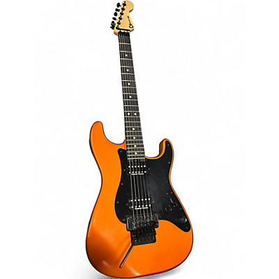 Used Charvel Pro Mod So Cal Style 1 HHFR Satin Orange Blaze Solid Body Electric Guitar