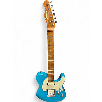 Used Charvel Pro Mod So Cal Style 2 24 HH Blue Solid Body Electric Guitar