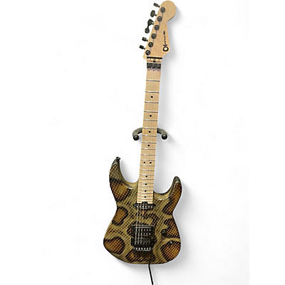 Used Charvel Pro Mod Warren DeMartini Signature Snakeskin Solid Body Electric Guitar