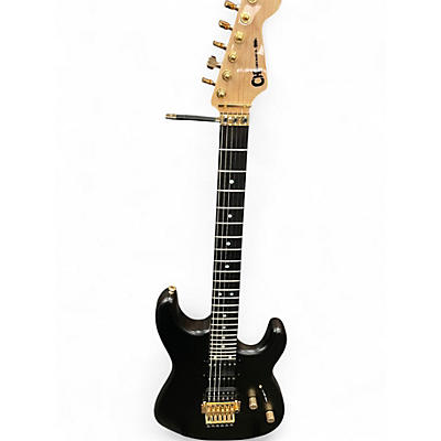 Used Charvel SAN DIMAS MJ Black Solid Body Electric Guitar