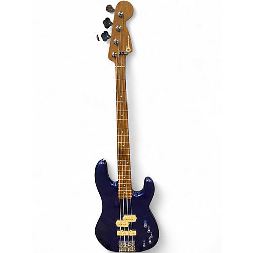 Used Charvel SAN DIMAS PRO MOD 4 PJ Blue Sapphire Electric Bass Guitar Blue Sapphire