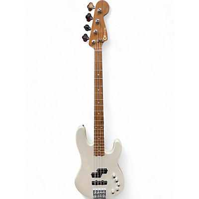 Used Charvel SAN DIMAS PRO MOD PJ IV PLATINUM PEARL Electric Bass Guitar
