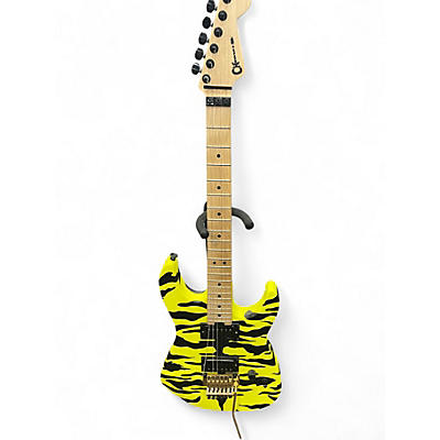 Used Charvel SATCHEL SIGNATURE PRO MOD Yellow Tiger Solid Body Electric Guitar