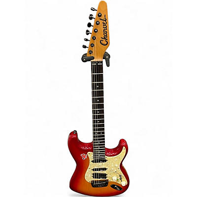Used Charvel ST Custom Cherry Sunburst Solid Body Electric Guitar