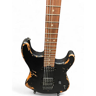 Used Charvel STYLE 1 HH RELIC BLACK Solid Body Electric Guitar