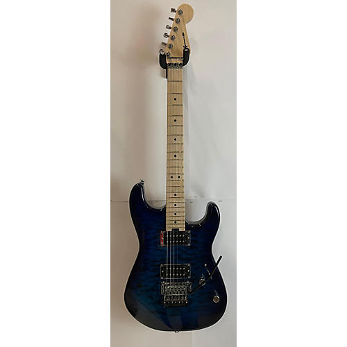 Charvel Used Charvel San Dimas S1 2H FR Chlorine Burst Solid Body Electric Guitar Chlorine Burst