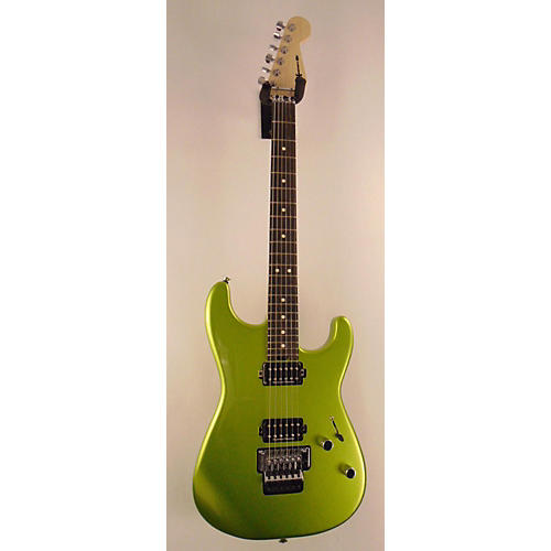 Charvel Used Charvel San Dimas SD1-2H Lime Green Solid Body Electric Guitar lime green