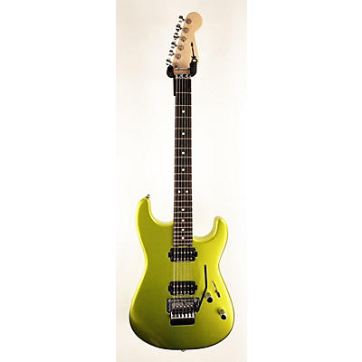 Charvel Used Charvel San Dimas SD1-2H Lime Green Solid Body Electric Guitar