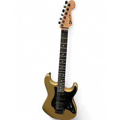 Used Charvel San Dimas SD1 Pharaoh Gold Solid Body Electric Guitar