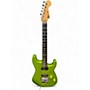 Used Charvel San Dimas SD1 lime green metallic Solid Body Electric Guitar lime green metallic