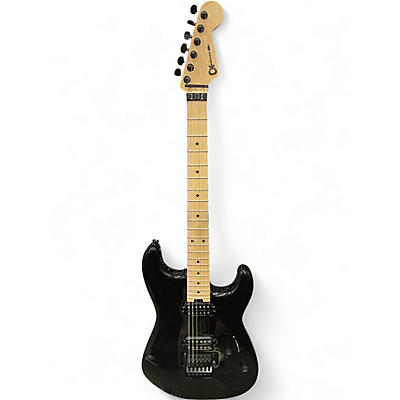 Used Charvel San Dimas Style 1 HH Black Solid Body Electric Guitar