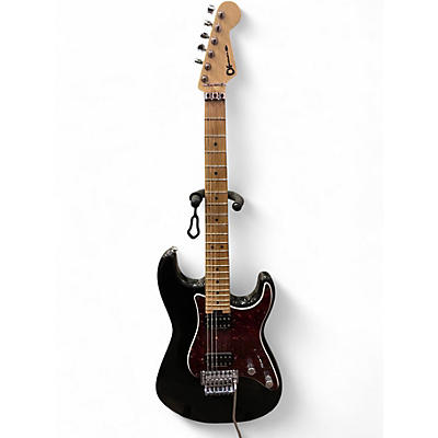 Used Charvel San Dimas Style 1 HH Black Solid Body Electric Guitar