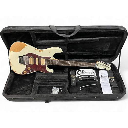 Used Charvel San Dimas Style 1 HH FR RW  Aged Artic Solid Body Electric Guitar Aged Artic