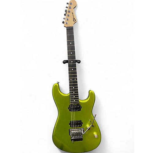 Used Charvel San Dimas Style 1 HH Lime Green Solid Body Electric Guitar Lime Green