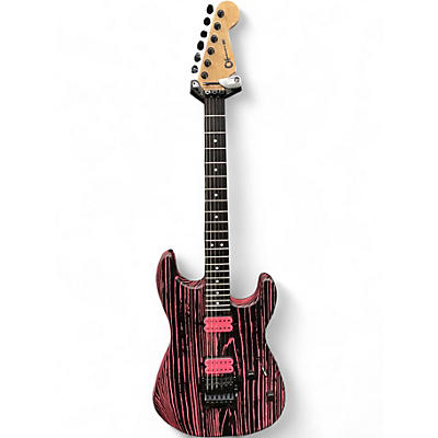Used Charvel San Dimas Style 1 HH Pink Solid Body Electric Guitar
