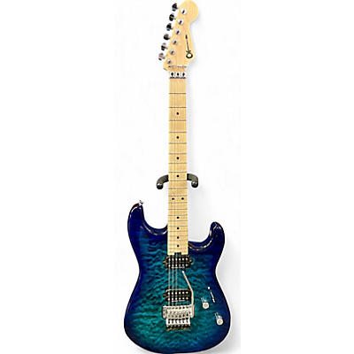 Charvel Used Charvel San Dimas Style 1 HH TRANS BLUE BURST Solid Body Electric Guitar