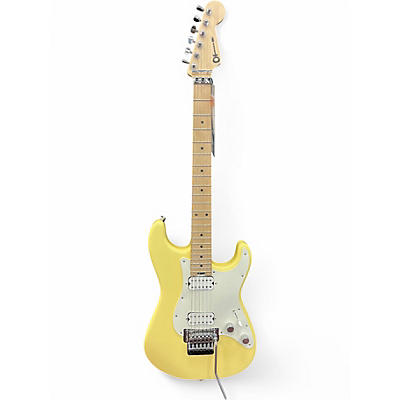 Used Charvel San Dimas Style 1 HH Yellow Solid Body Electric Guitar