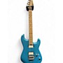Used Charvel San Dimas Style 1 HH blue frost Solid Body Electric Guitar blue frost