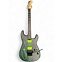 Used Charvel San Dimas Style 1 HH green glow Solid Body Electric Guitar green glow