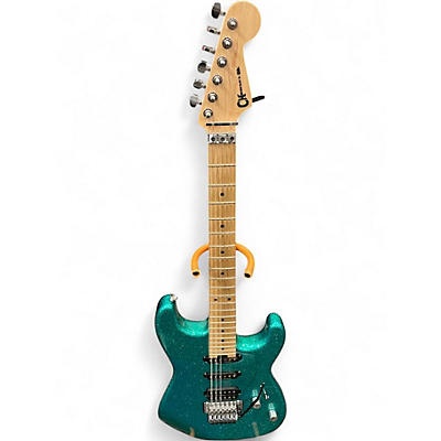 Used Charvel San Dimas Style 1 HSS AQUA SPARKLE Solid Body Electric Guitar