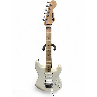 Used Charvel San Dimas Style 1 HSS Blizzard Pearl Solid Body Electric Guitar