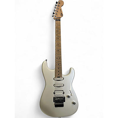 Used Charvel San Dimas Style 1 HSS Pearl White Solid Body Electric Guitar