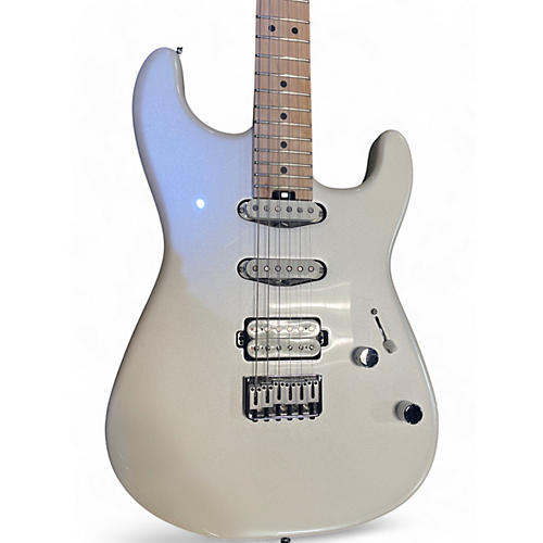 Charvel Used Charvel San Dimas Style 1 HSS Platinum Pearl Solid Body Electric Guitar Platinum Pearl