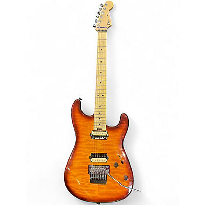 Used Charvel San dimas pro mod Sunburst Solid Body Electric Guitar