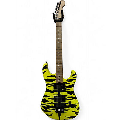 Used Charvel Satchell Signature Pro Mod Bengal Yellow Solid Body Electric Guitar