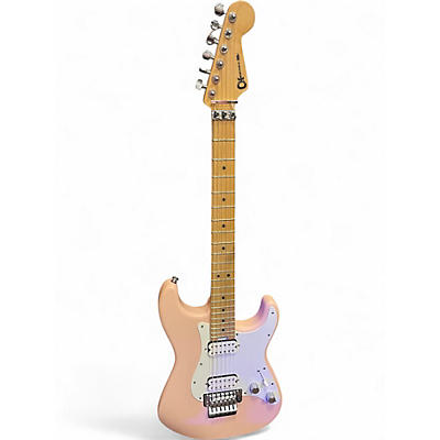 Used Charvel So Cal Style 1 HH FR Shell Pink Solid Body Electric Guitar
